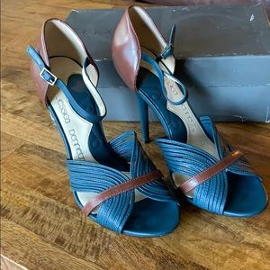 Jessica Bennett Leather Luca Heels